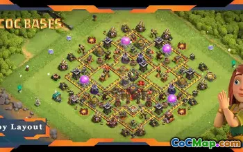 Top TH10 Anti-Air Dragon Base Layouts with Links - CoC #19399