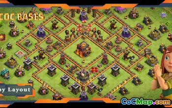 Top TH10 Base - Anti 2 Star Layouts for Clash of Clans #22352
