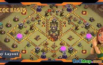 Top TH10 Base Layouts: Anti 2 Star & War Links - Clash of Clans #22481