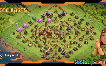 Top TH10 Base Layouts: Anti 3 Star & Links - Clash of Clans #22332