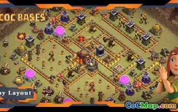 Top TH10 Base Layouts: Anti 3 Star & Links - Clash of Clans #22524