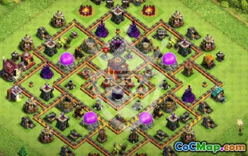 Top TH10 Base Layouts & Copy Links #52983