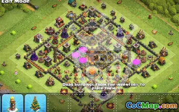 Top TH10 Base Layouts for Clash of Clans #53418