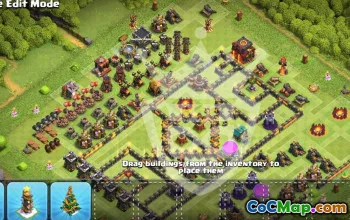 Top TH10 Base Layouts for Clash of Clans #55007