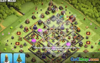 Top TH10 Base Layouts with Copy Link #54643