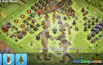 Top TH10 Base Layouts with Copy Link #55020