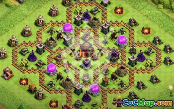 Top TH10 Base Layouts with Copy Links #52982