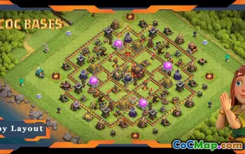 Top TH10 Base Link: Unbeatable Anti-Everything Layout! #22289