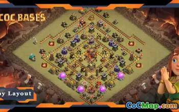 Top TH10 Base Links | War CWL & Anti 2 Star Layouts - COC #22337