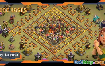 Top TH10 Base Links: War, CWL, & Anti-Everything Layouts #22568