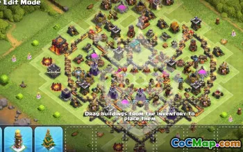 Top TH10 Clash of Clans Base Layouts #55125