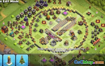 Top TH10 Clash of Clans Base Layouts & Links #54806