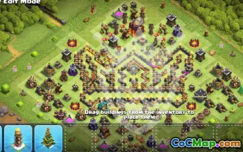 Top TH10 Clash of Clans Base Layouts & Maps #55069