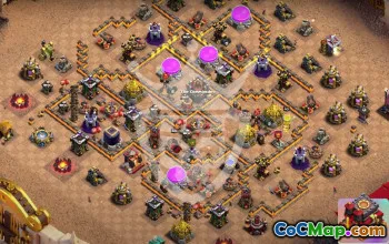 Top TH10 Clash of Clans Base Layouts with Links #53484