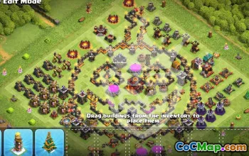 Top TH10 Clash of Clans Base Layouts with Links #54645