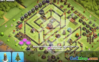 Top TH10 Clash of Clans Base Layouts with Links #54980