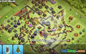 Top TH10 Clash of Clans Base Layouts with Links #55045