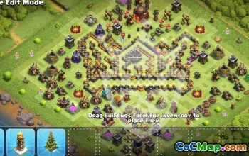 Top TH10 Clash of Clans Base Layouts with Links #55067