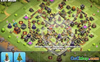 Top TH10 Clash of Clans Base Layouts with Links #55132