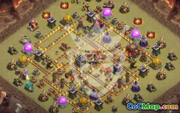 Top TH10 Clash of Clans Base Layouts with Links #55177