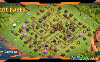 Top TH10 Defense Base: Anti-Dragon & Anti-3 Star Layouts #20143