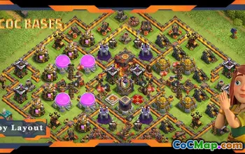 Top TH10 Farming Base: Hybrid & Anti-Everything Layouts #22605