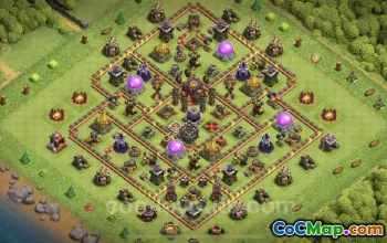 Top TH10 Farming Base Layouts - Clash of Clans Copy Links #25043