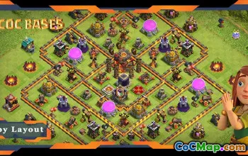 Top TH10 Farming Base Links - Anti Everything Layouts #22474