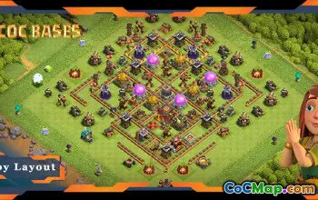 Nejlepší farmářské základny TH10: Maximální úrovně a rozložení v Clash of Clans #18073