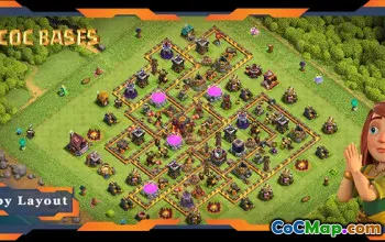 Top TH10 Layouts with Defense & Anti-Air #57445