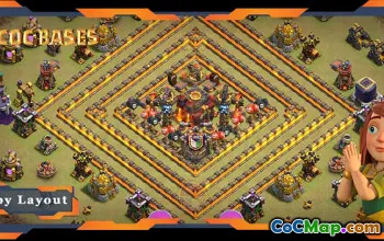 Top TH10 Max Base Layouts & Links - Clash of Clans #22593
