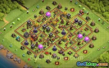 Top TH10 Trophy Base Links for Clash of Clans 2024 #19680