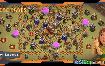 Top TH10 War Base Layouts - Anti 2 Star & Links #22468
