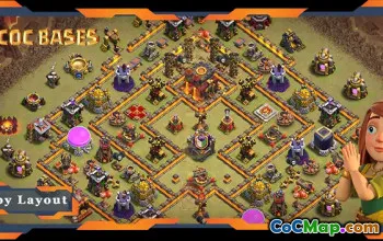 Top TH10 War Base Layouts - Anti Air Dragon Design & Links #22461