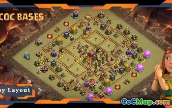 Najlepsze układy baz wojennych TH10 dla Clash of Clans – Defense Link #18064