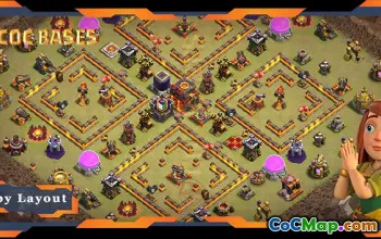 Top TH10 War Base Link: Anti 3 Star, Anti Air Layouts #22565