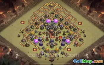 Top TH10 War Base Link - Max Levels & Anti Everything #25162