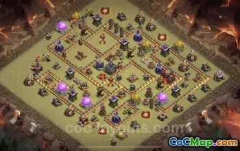 Top TH10 War Base Links - Anti Everything for CWL - COC #19962