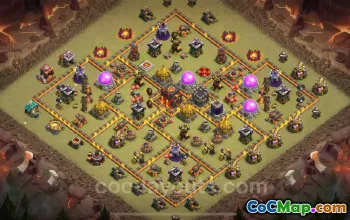 Top TH10 War Base Links: Hybrid & Max Levels - 2024 #19735