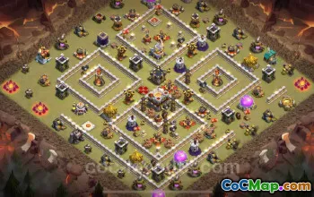 Top TH11 Anti 3 Stars War Bases - Clash of Clans #25264