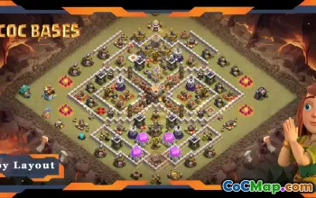 Top TH11 Base Design - Anti 3 Star & Anti Air Layout #20573