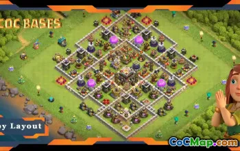 Top TH11 Base Layout: Anti-Air Hybrid Defense Guide #19200