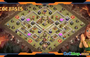 Top TH11 Base with Anti 2 Star Design #57457