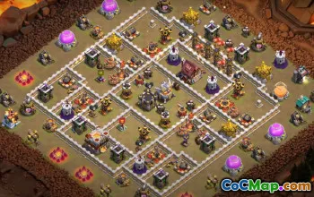 Top TH11 Clash of Clans Base Layouts for Copying #53594