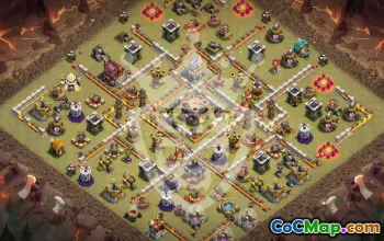 Top TH11 Clash of Clans Base Layouts & Maps #56160