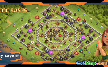 Top TH11 Farming Base: Anti-Everything Layout & Link #19193