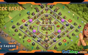 أعلى قاعدة زراعية TH11: تخطيطات هجينة ومضادة للثلاث نجوم #18096