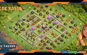 الرابط الأساسي لزراعة TH11 - تخطيط هجين للعبة Clash of Clans #18092