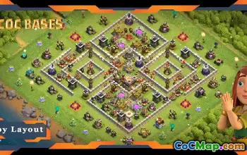 Top TH11 Farming Base Links: Hybrid & Anti-Air Designs #20240