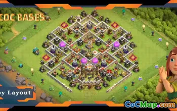 Top TH11 Farming Base with Link - Clash of Clans Layouts #20215